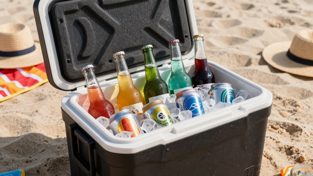 insulated beach drink cooler
