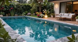 integrate pool and landscape
