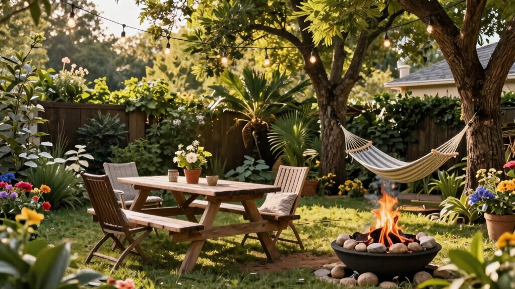 inviting functional outdoor space