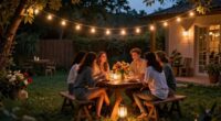 lighting shapes outdoor ambiance