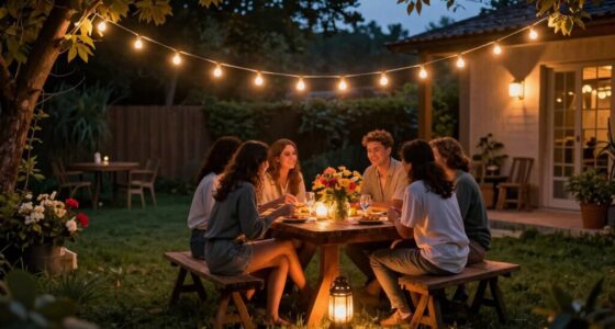 lighting shapes outdoor ambiance