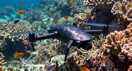 limited underwater drone features
