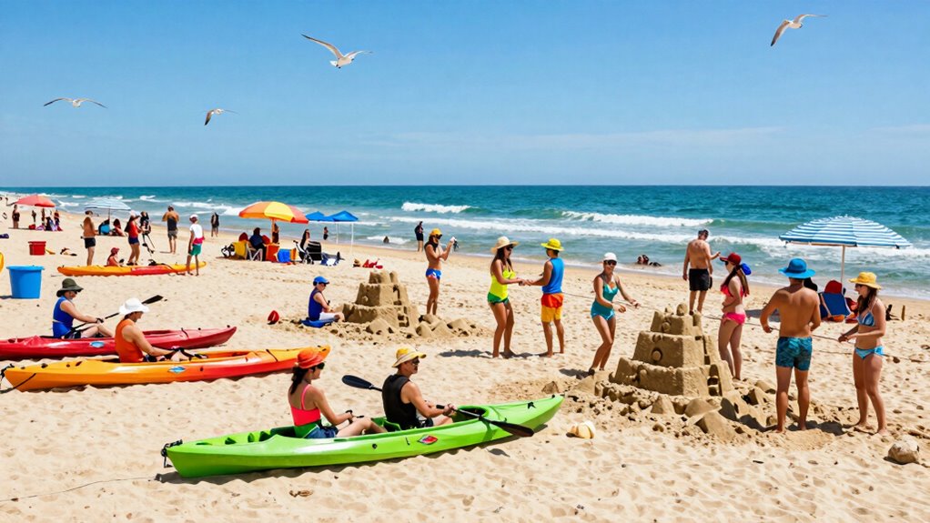 marine themed beach safety celebration