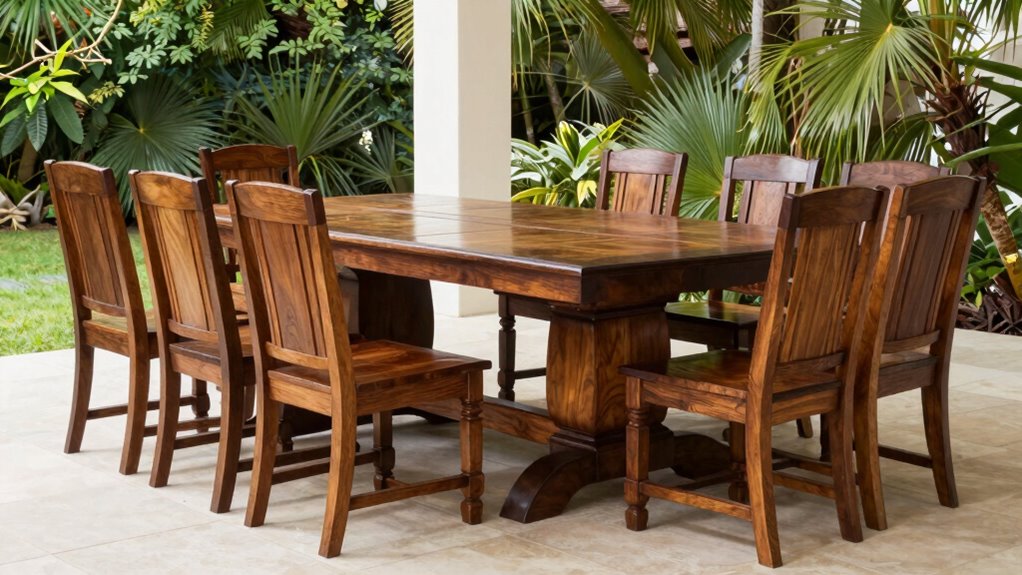 optimal outdoor dining space