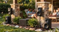 optimized outdoor sound setup