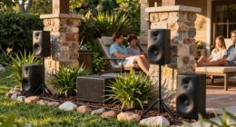 optimized outdoor sound setup