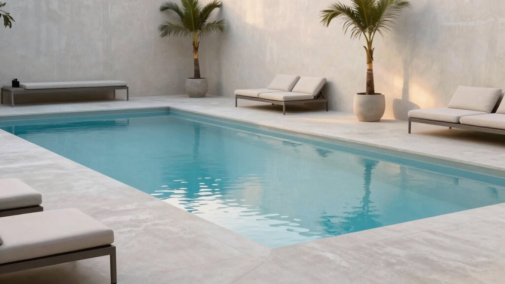 organized stylish outdoor retreat