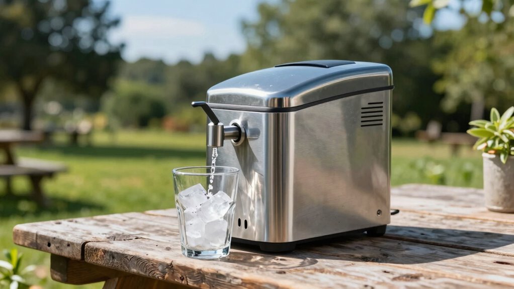outdoor ice maker benefits
