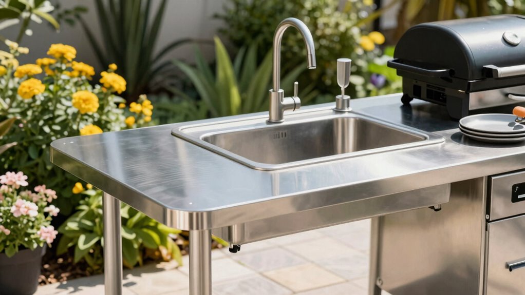 outdoor prep station upgrades