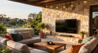 outdoor tv installation choice