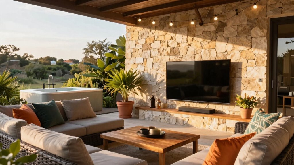 outdoor tv installation choice