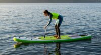 paddleboarding enhances balance quickly