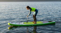paddleboarding enhances balance quickly