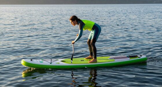 paddleboarding enhances balance quickly