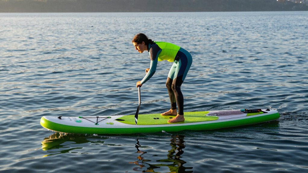 paddleboarding enhances balance quickly