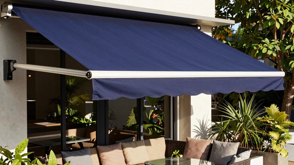 patio use depends on awning