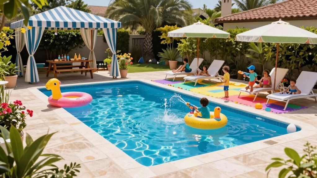 perfect pool day setup