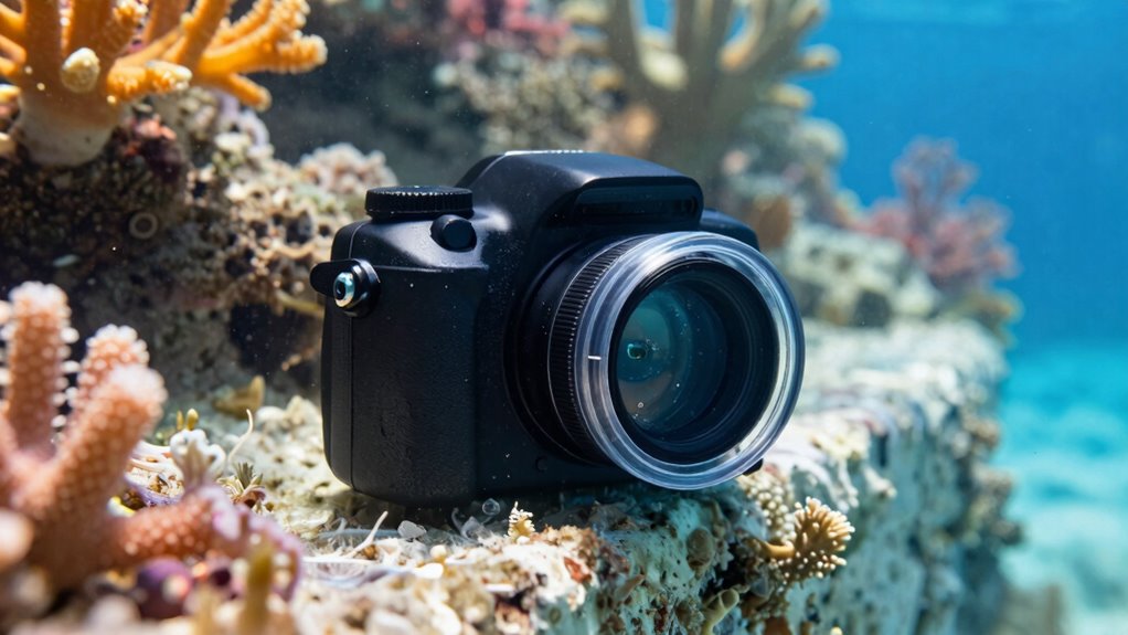 preparing equipment before diving
