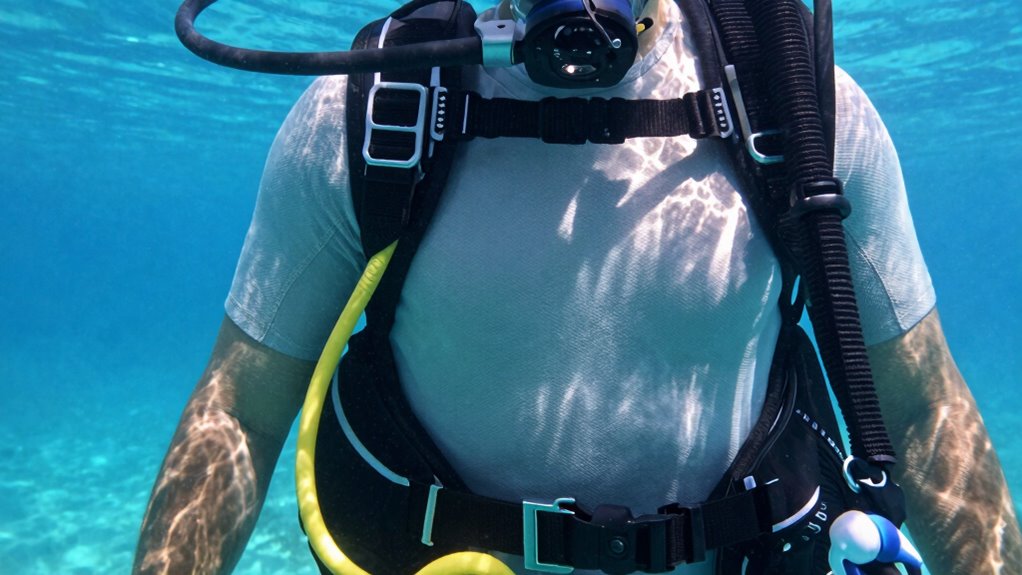 proper bcd fit enhances diving comfort