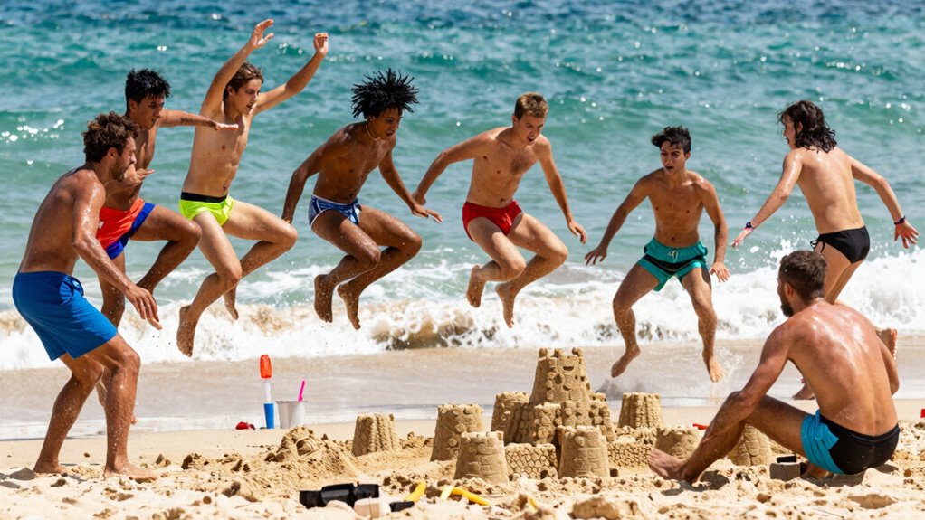 quick engaging beach activities
