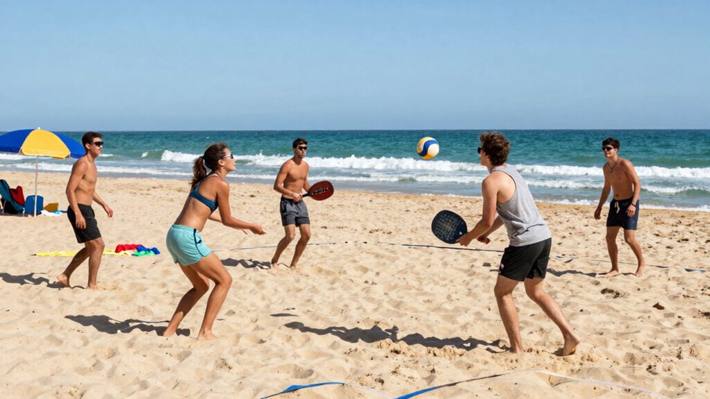 quiet strategic beach games