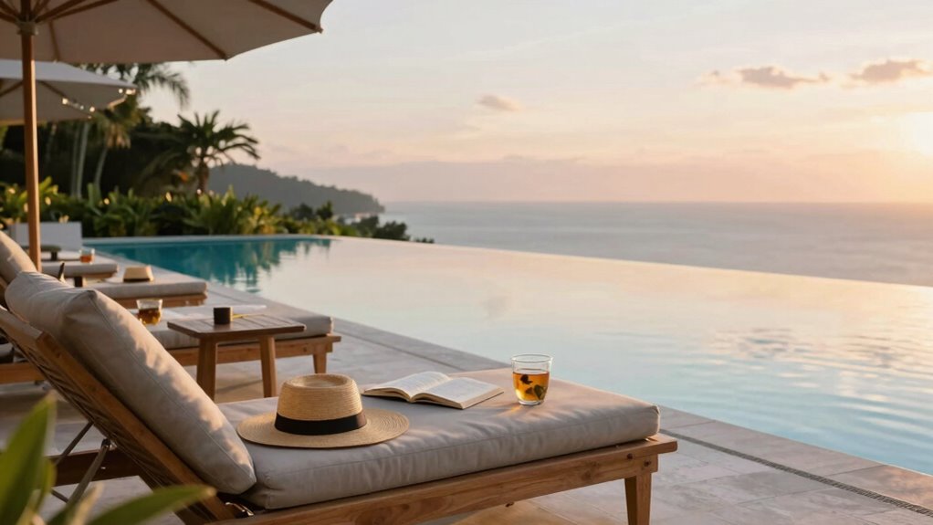 relaxed pool day plan