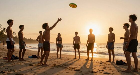 relaxing sunset beach game