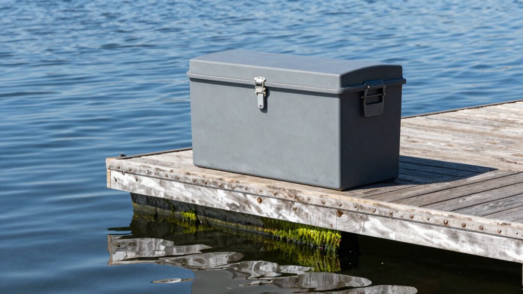 secure weatherproof dock storage