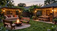 segmented outdoor social spaces