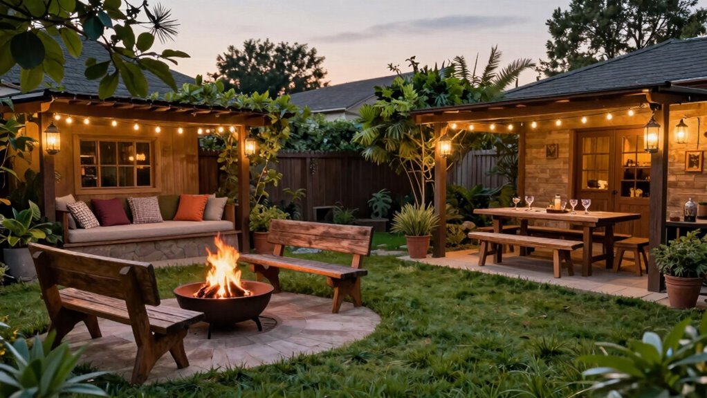 segmented outdoor social spaces