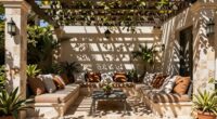 shade position over patio