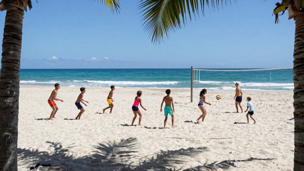 silent beach game competition