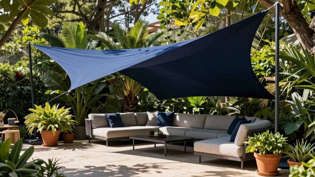 strategic shade placement enhances outdoor comfort
