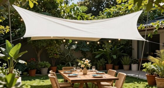 summer backyard shade upgrade