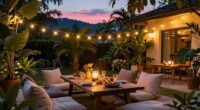summer backyard theme night