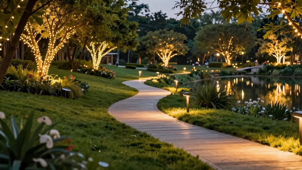 summer evening lighting choices