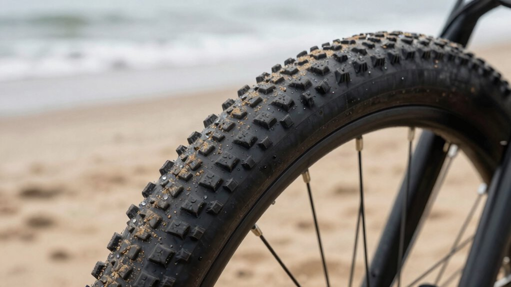 tire grip in sand