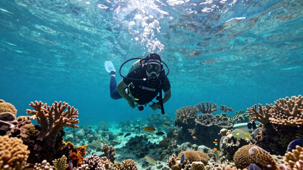 underwater camera settings optimization