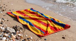 using a thick towel