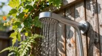 versatile outdoor shower design