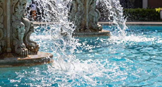 water features enhance ambiance