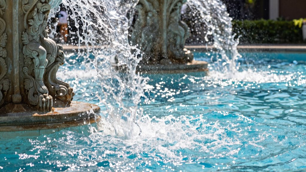 water features enhance ambiance