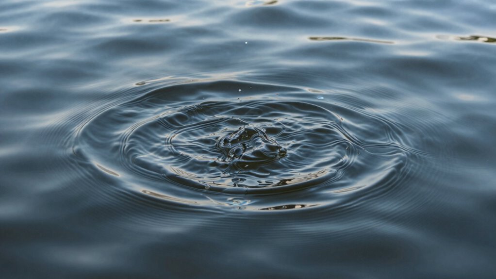 water temperature influences surface tension
