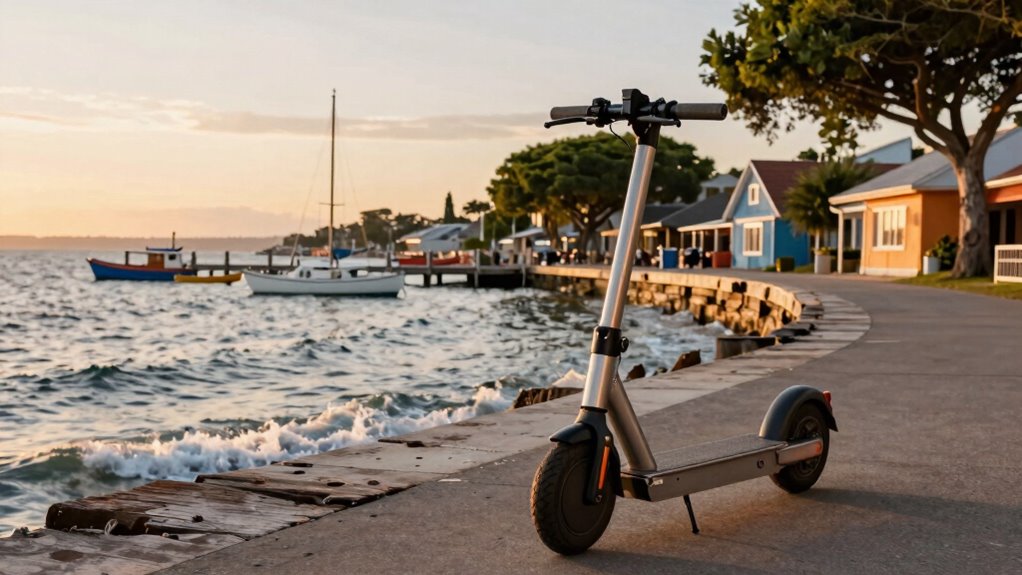 waterfront town transportation convenience