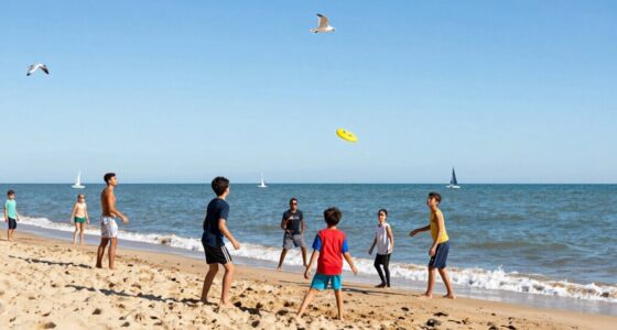 waterline enhances beach games