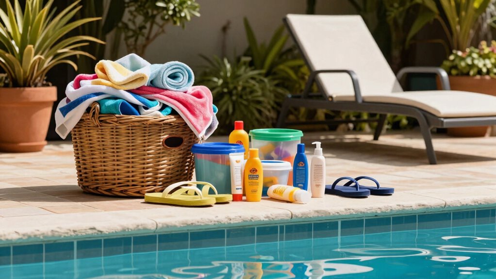 waterproof storage prevents clutter