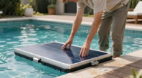 Floating Solar PV on Foam with Air Bubblers