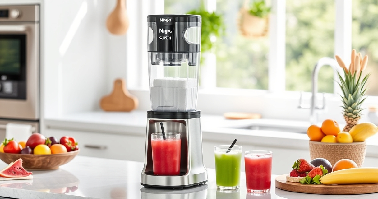 Make Perfect Summer Slushies with the Ninja SLUSHi Machine