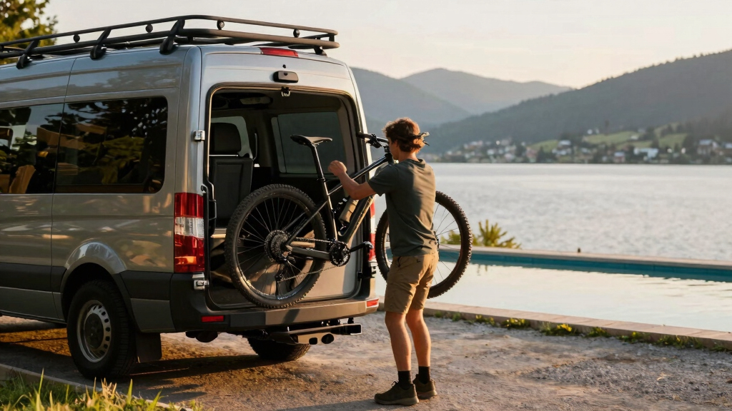 Peyto: A Bike-Hauling AWD Sprinter Camper Van by Yama Vans