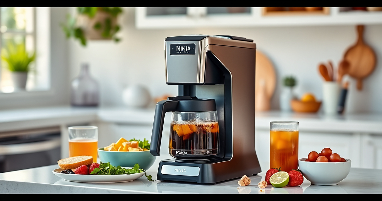 Cool Down with Iced Coffee: Ninja Hot & Iced XL How-To & Recipe